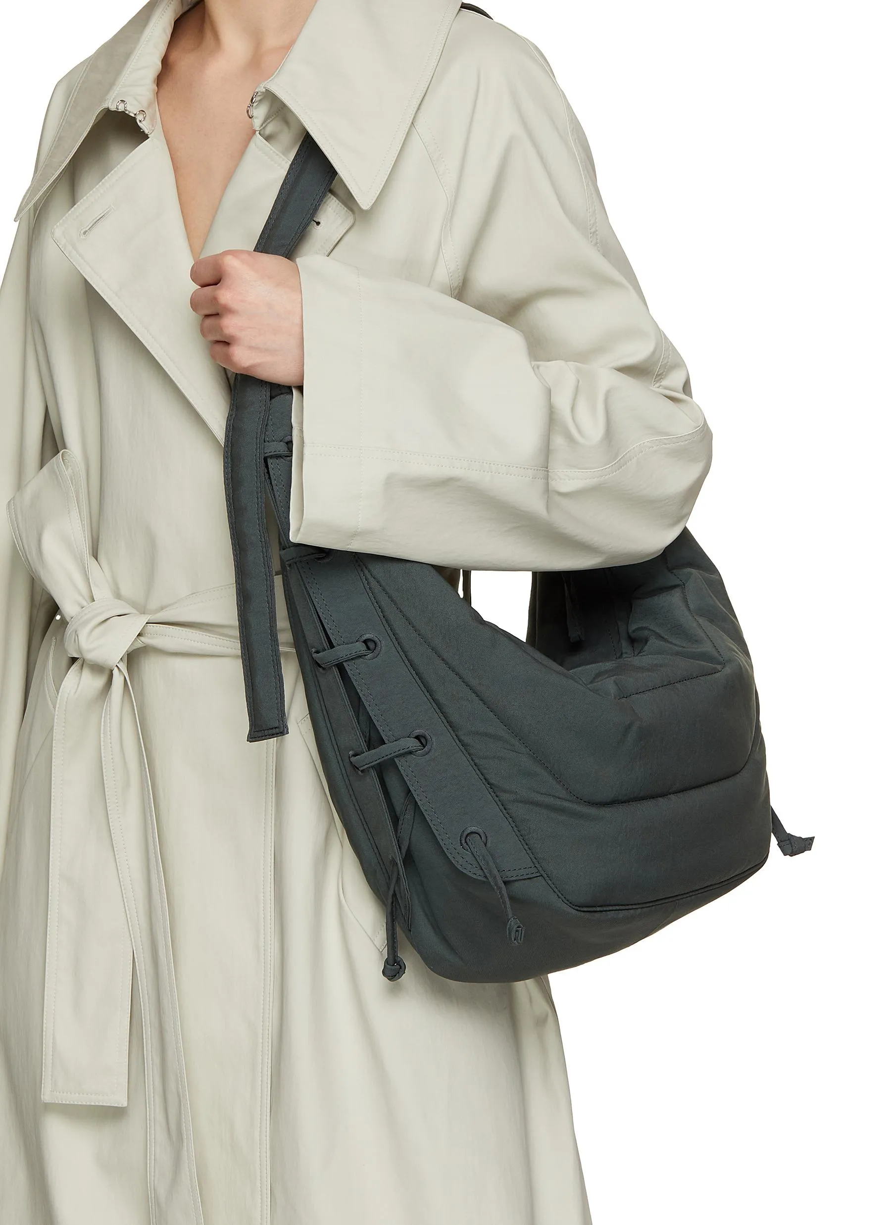 -----------LEMAIRE ---- ------------ ----Medium Soft Game Canvas Shoulder Bag --