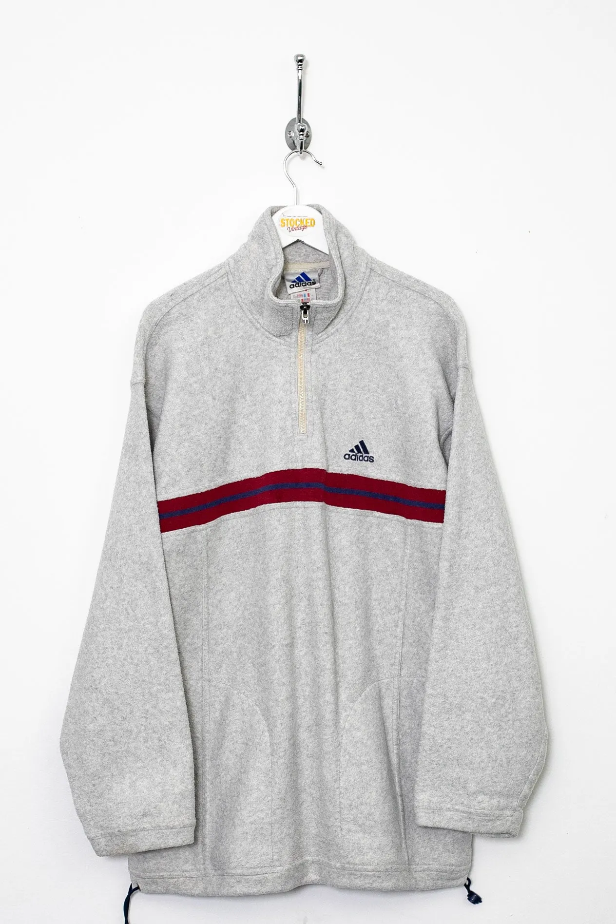 00s Adidas 1/4 Zip Fleece (L)