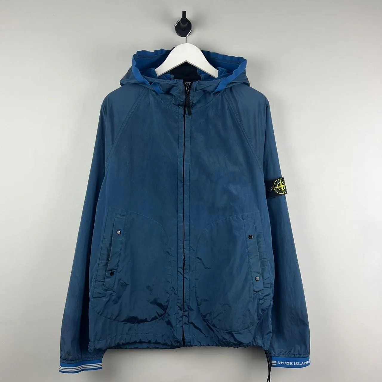 00’s Stone Island Nylon Metal Lamy Flock Jacket (XL)