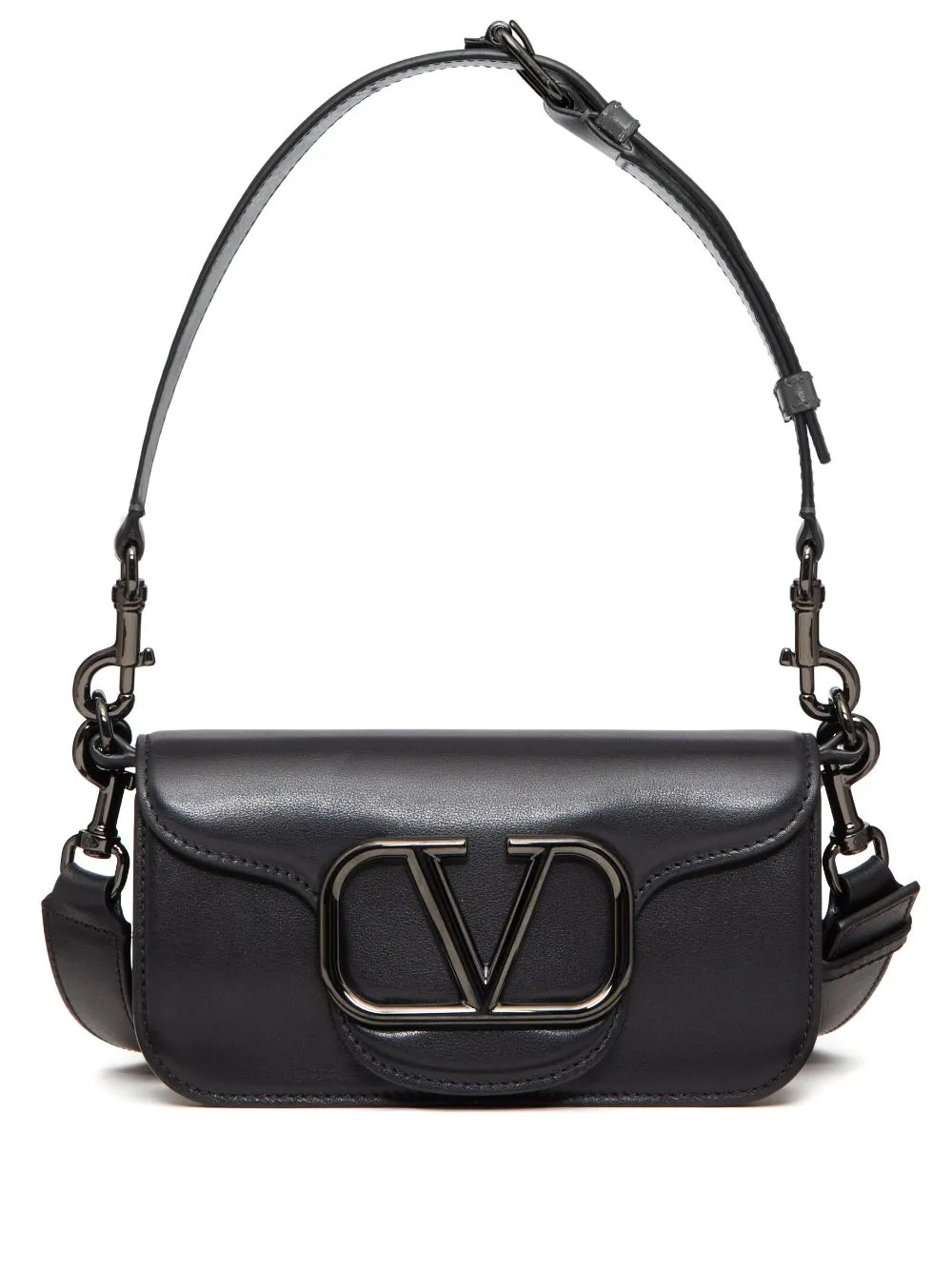 24SS Black Men's Shoulder Bag by Valentino Garavani