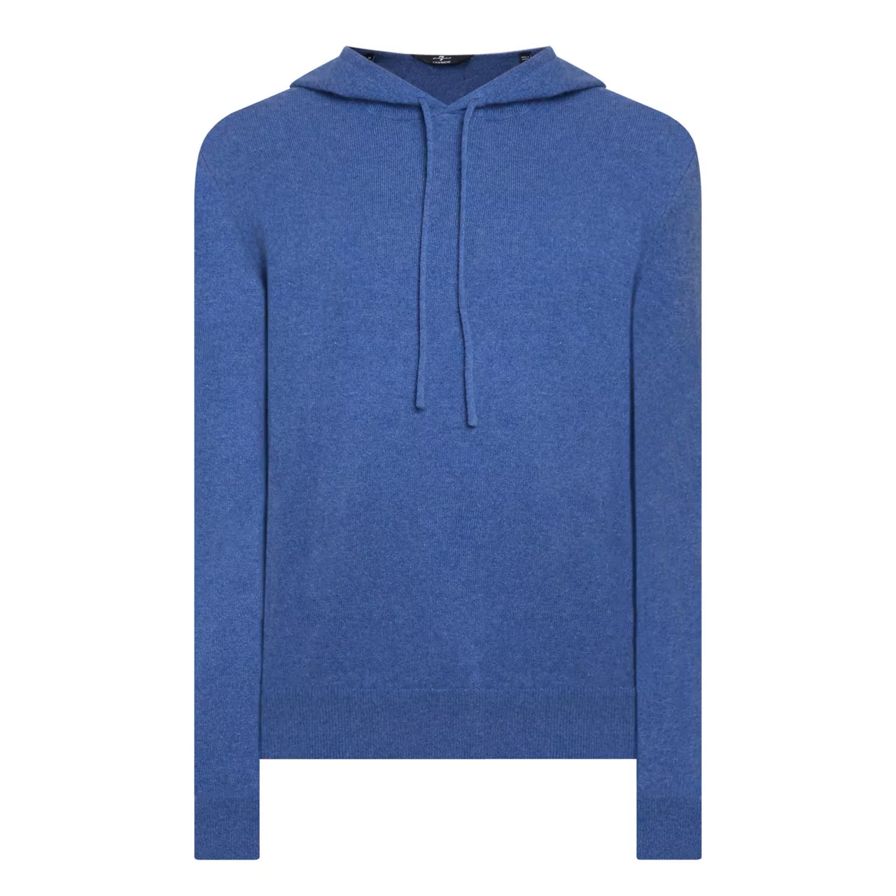 7 FOR ALL MANKIND Cashmere Hoodie - Mid Blue