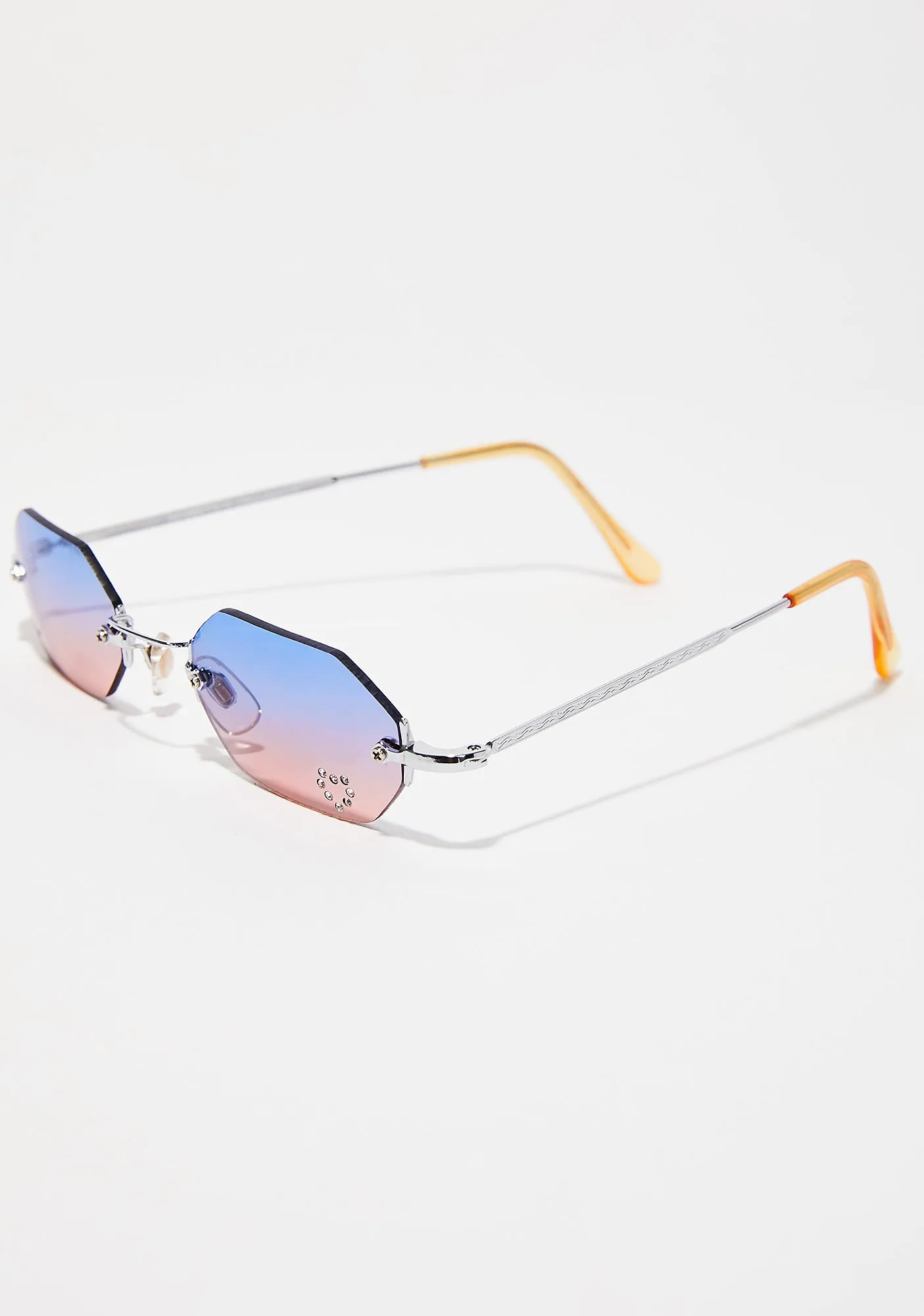 90s Comeback Octagon Sunglasses-