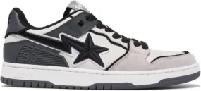 A BATHING APE SK8 panelled sneakers Black