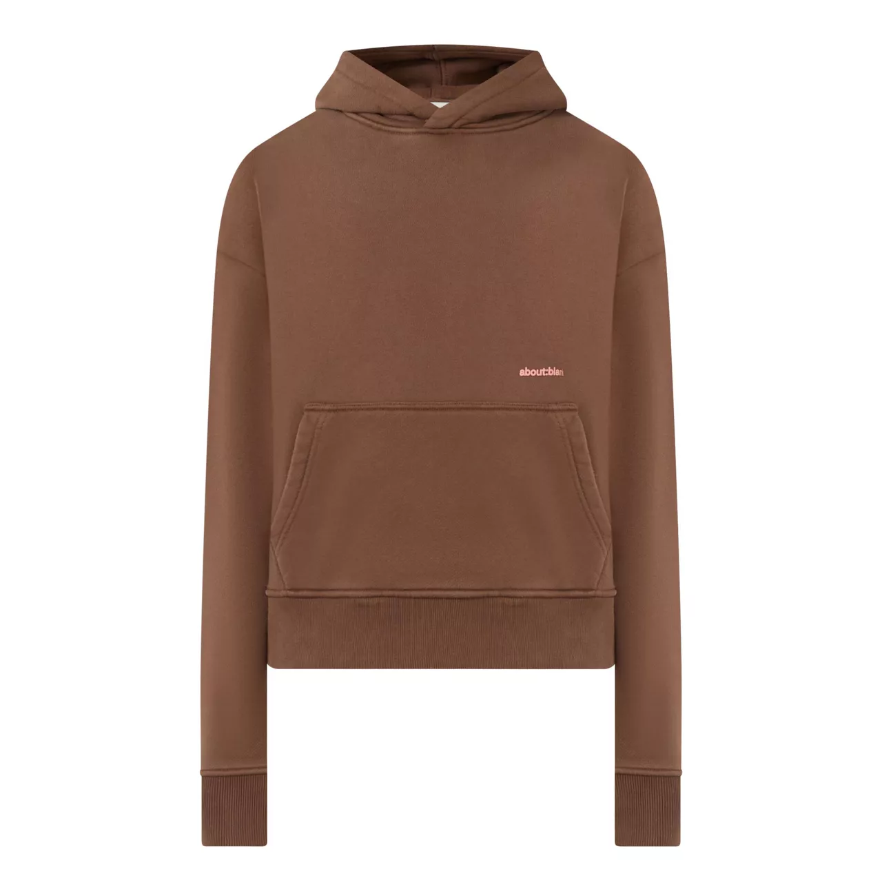 ABOUT:BLANK Box Logo Hoodie - Brown