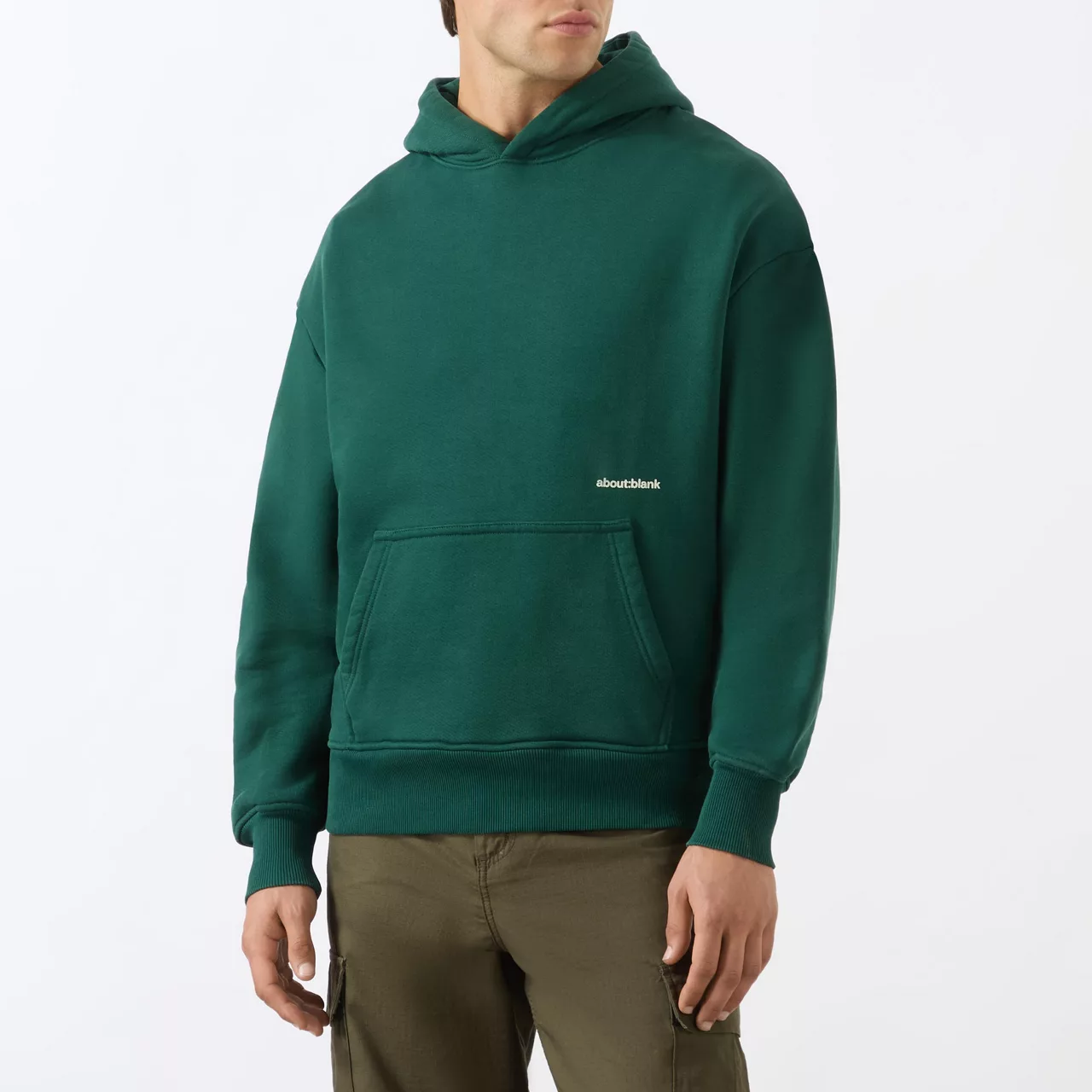 ABOUT:BLANK Box Logo Hoodie - Green