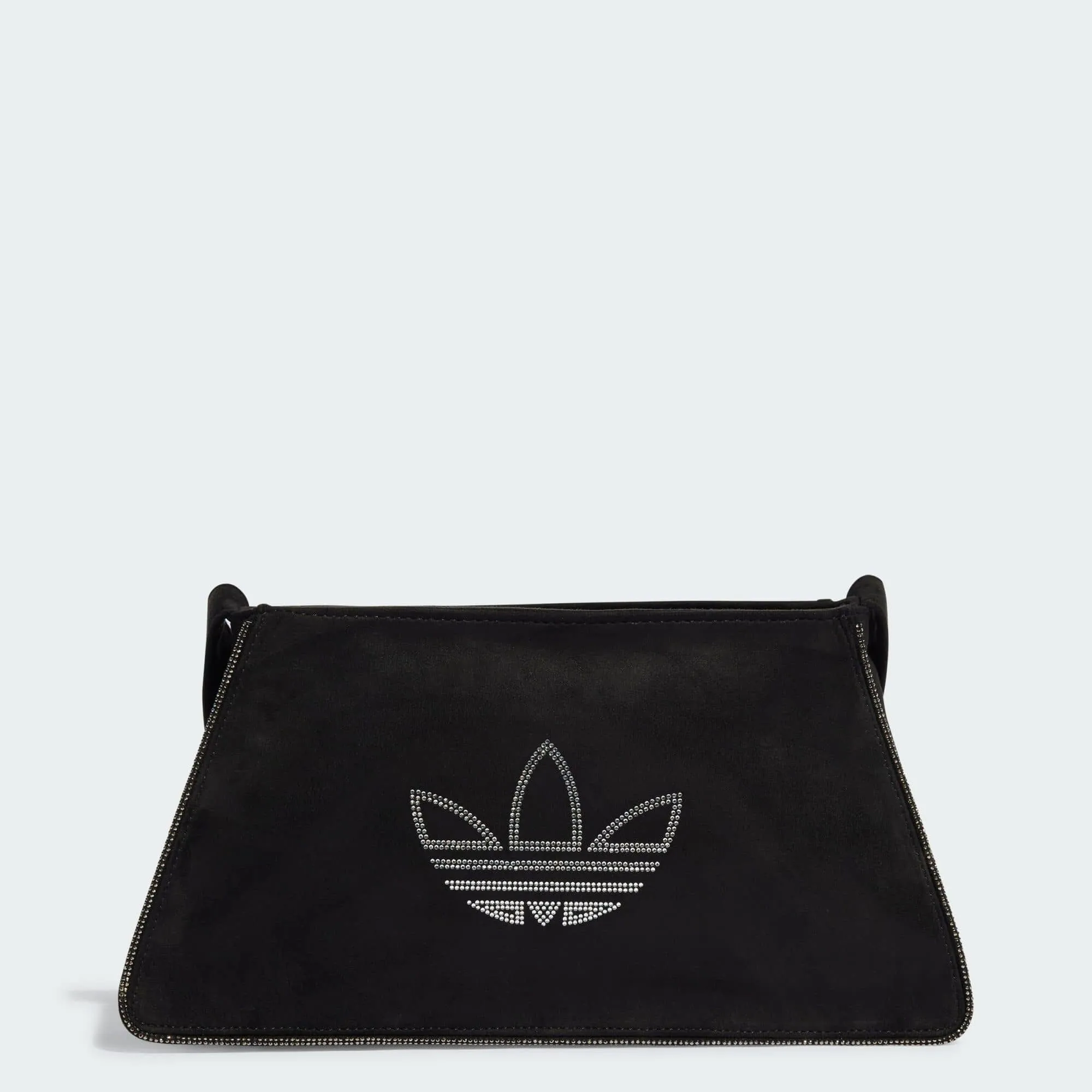 ADIDAS ORIGINALS Rhinestones Fake Suede Shoulder Bag