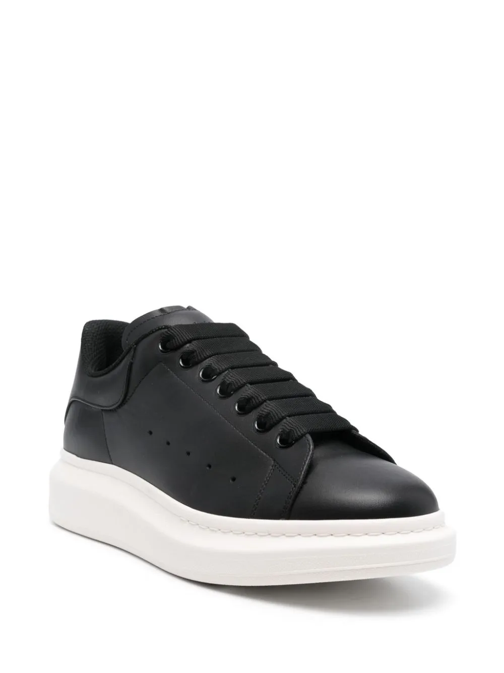 ALEXANDER MCQUEEN Black Oversized Sneakers