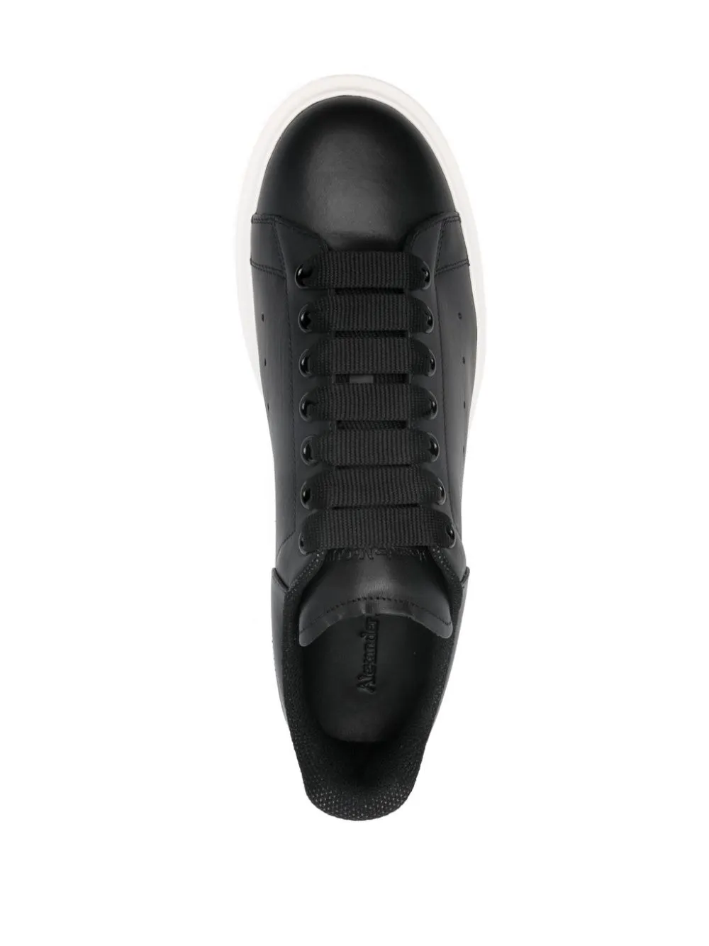 ALEXANDER MCQUEEN Black Oversized Sneakers