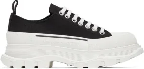 Alexander McQueen Black Tread Slick Low Sneakers