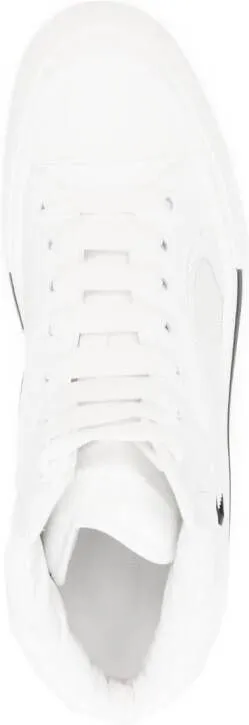 Alexander McQueen Seal-embroidered sneakers White