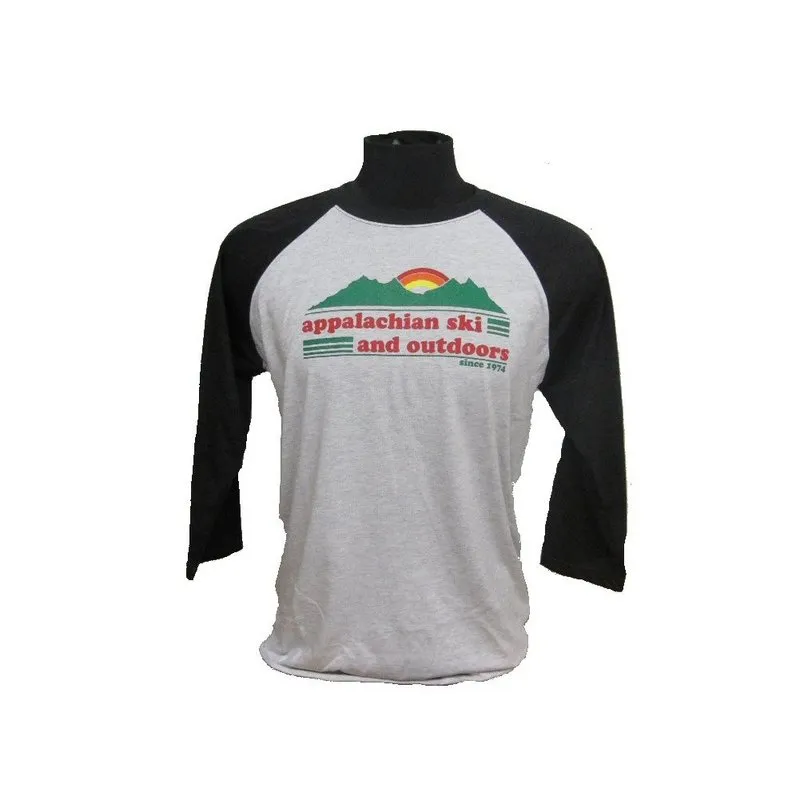 Appalachian Outdoors Appalachian Ski 3/4 Sleeve Baseball Tee6051