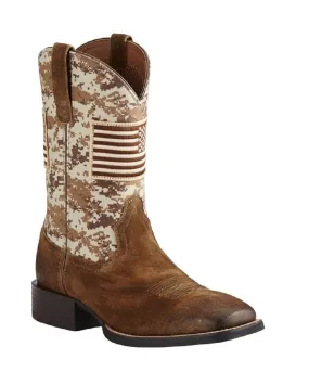 Ariat Men's Sport Patriot Western Boot Camo