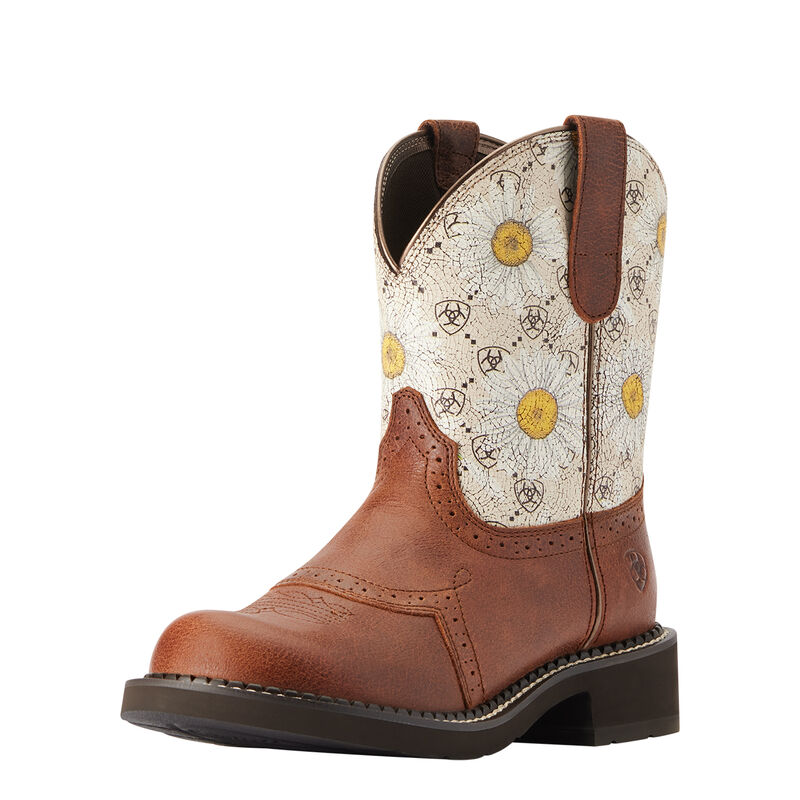 Ariat Women's Fatbaby Heritage Farrah Western Boot in Autumn Leaf