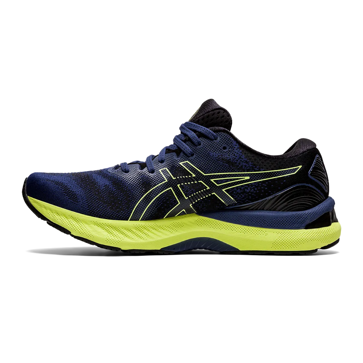 Asics Nimbus 23 - Thunder Blue - Glow Yellow