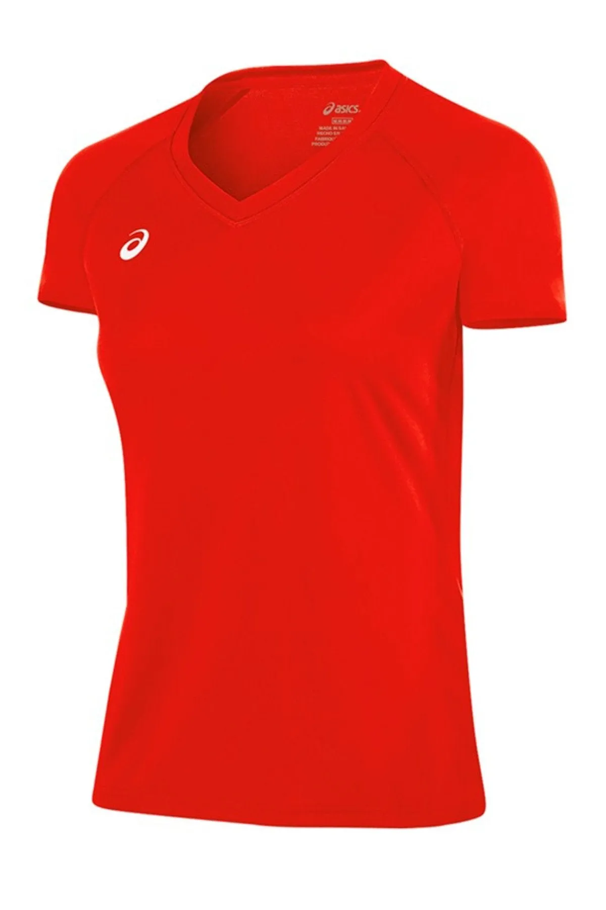 Asics Women's Circuit 8 Warm-Up Shirt Red