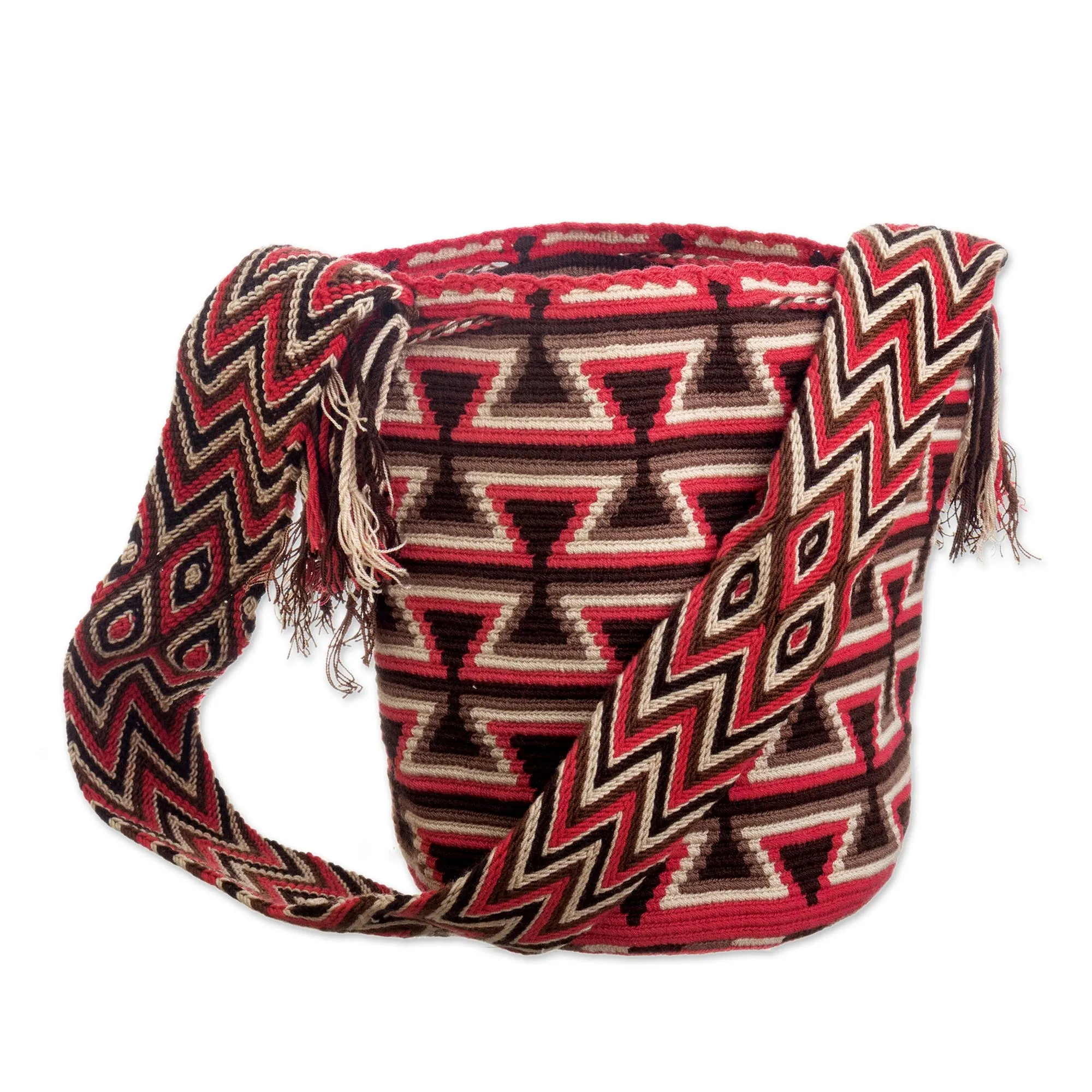 At the Peak Handcrafted Colombian Shoulder Bag