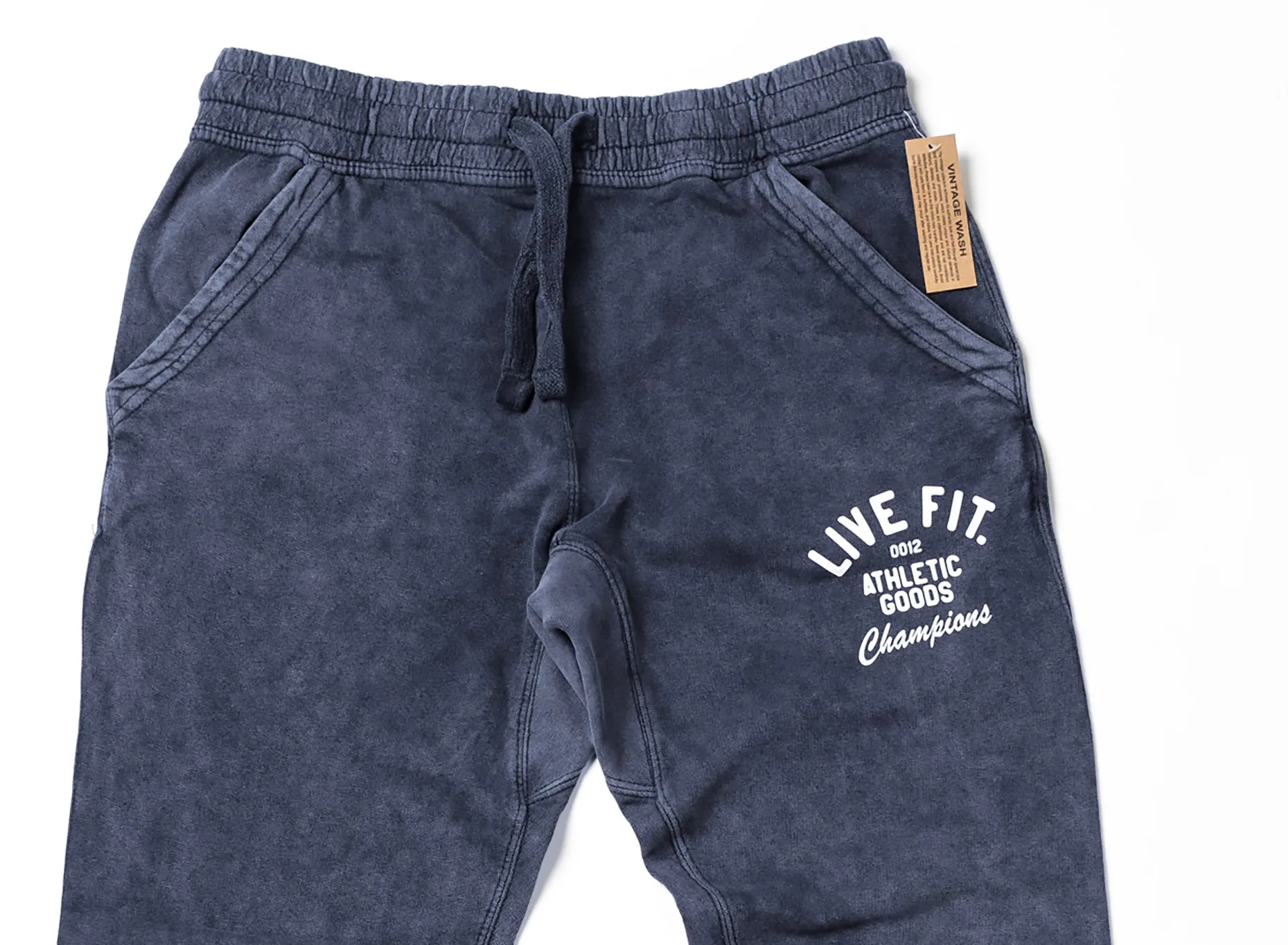 Athletic Goods Joggers - Vintage Denim