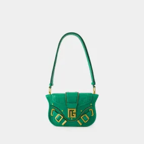 Balmain  Blaze Shoulder Bag - Balmain - Leather - Green