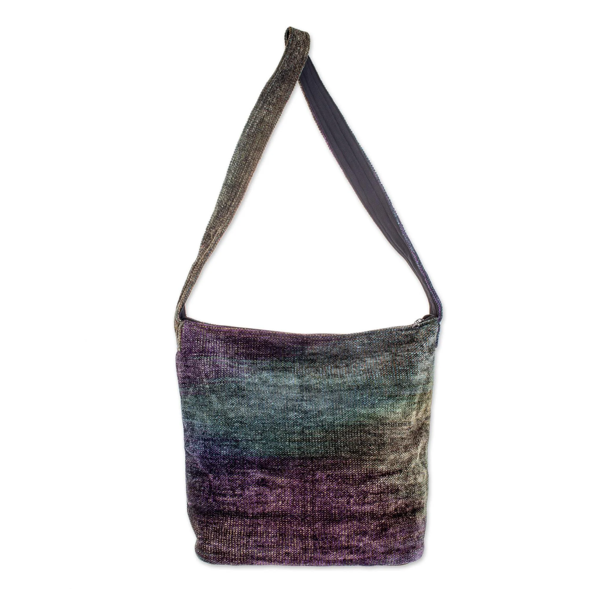 Bamboo Chenille Shoulder Bag