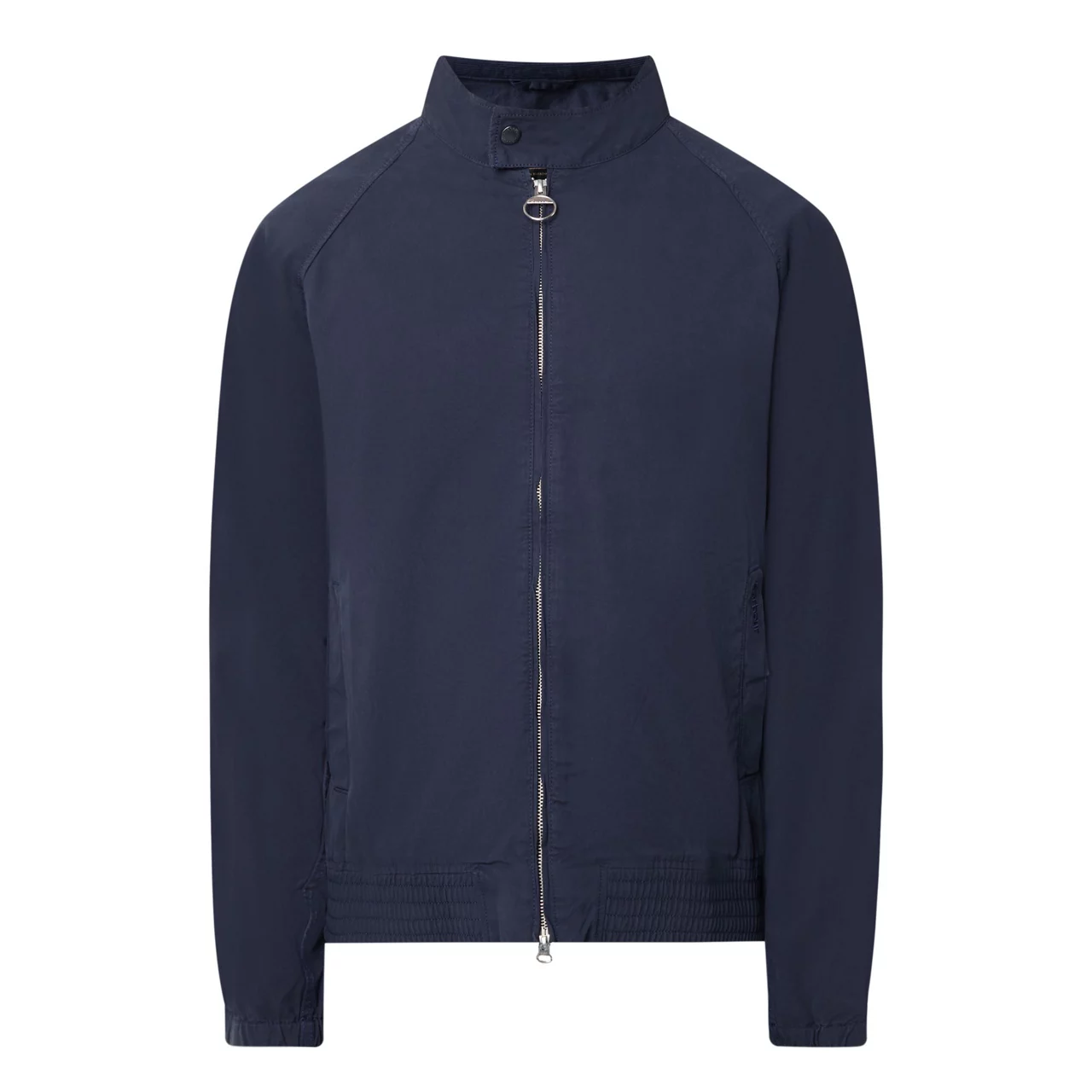 BARBOUR Royston Zip-Up Jacket - Navy