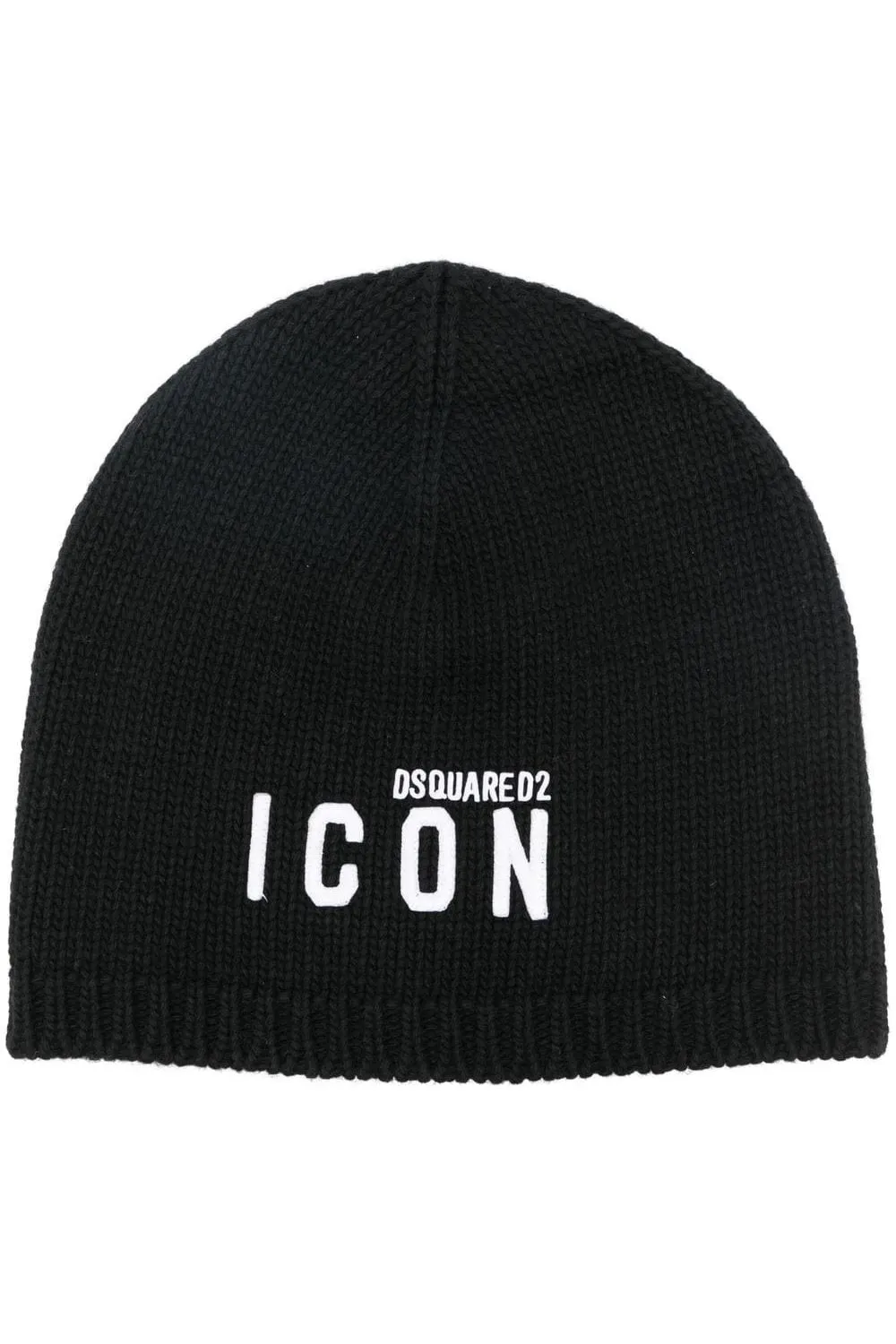 Be Icon Knitted Hat Black