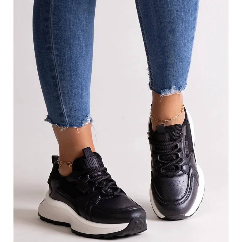 Black Big Star sneakers NN274A106 906