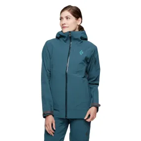 Black Diamond Women's Recon Stretch Ski Shell Azurite | Buy Black Diamond Women's Recon Stretch Ski Shell Azurite here