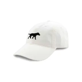 Black Lab Walking Hat (White)