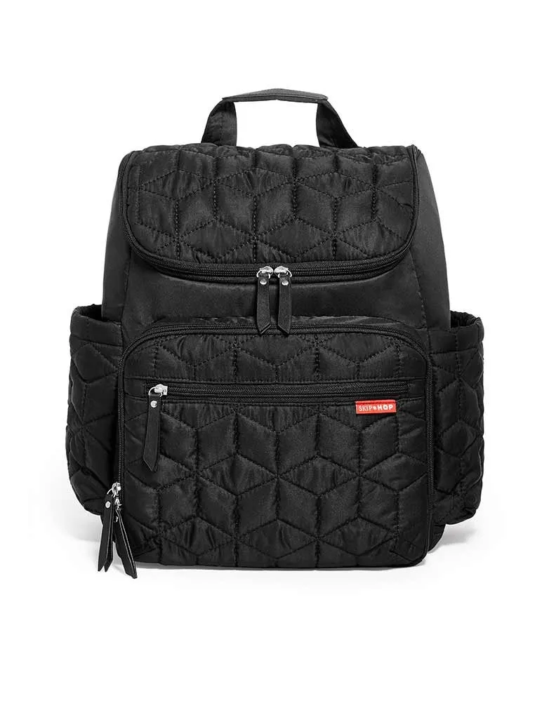 Black Skip Hop Forma Backpack Changing Bag