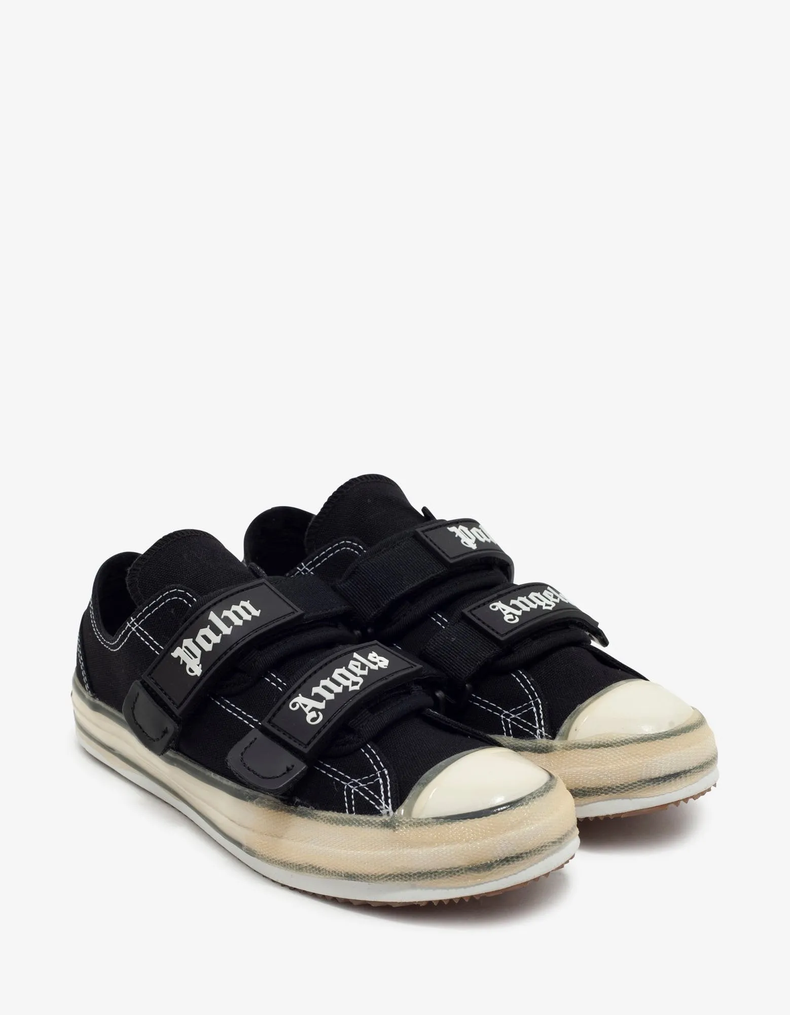 Black Velcro Vulcanized Trainers -