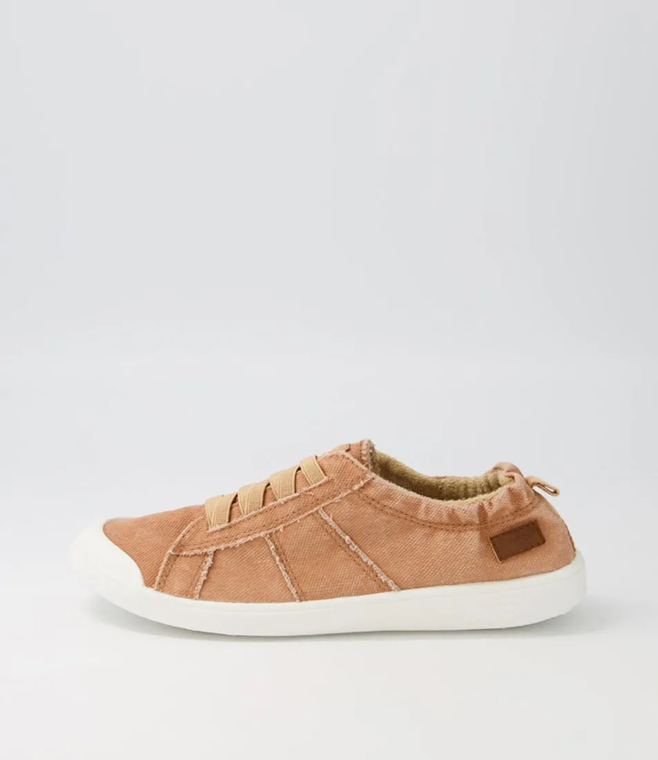 BLOWFISH Vex Sandstorm Smoked Canvas Sneakers