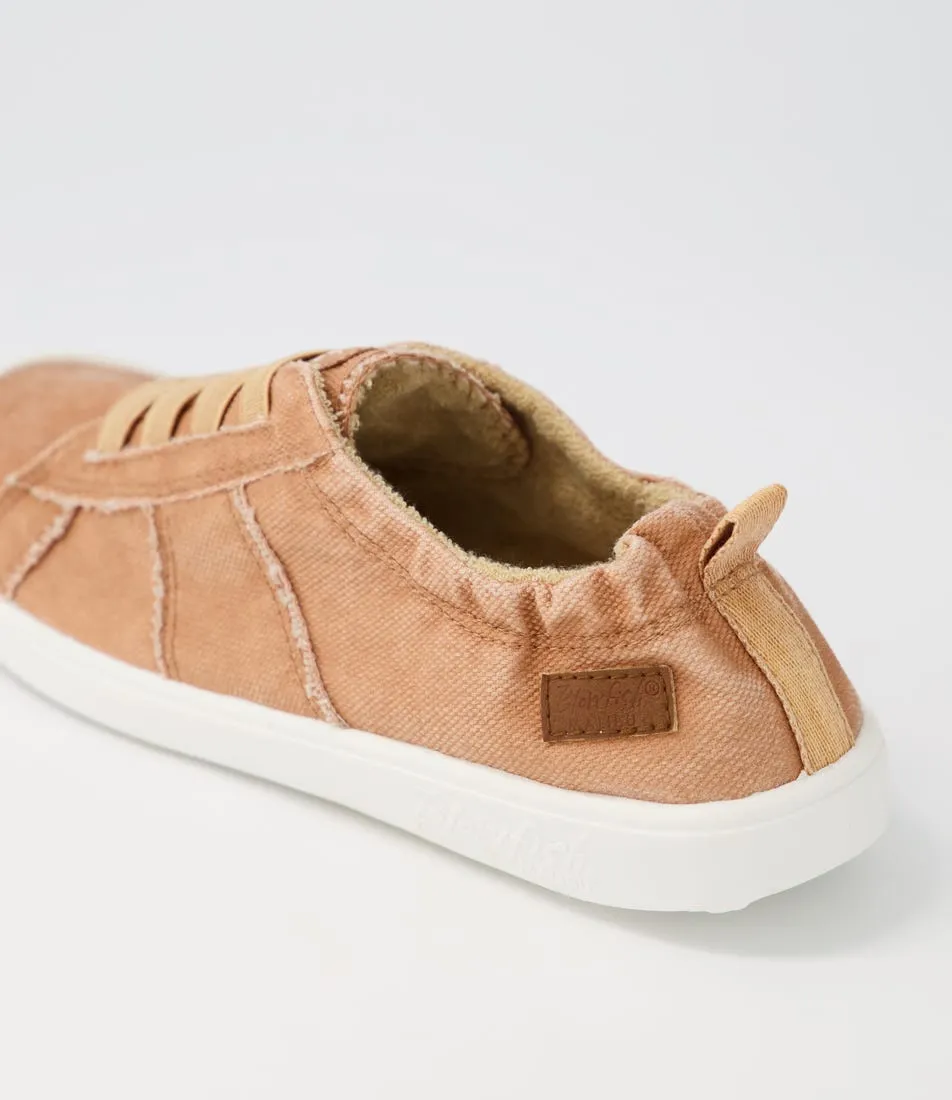 BLOWFISH Vex Sandstorm Smoked Canvas Sneakers