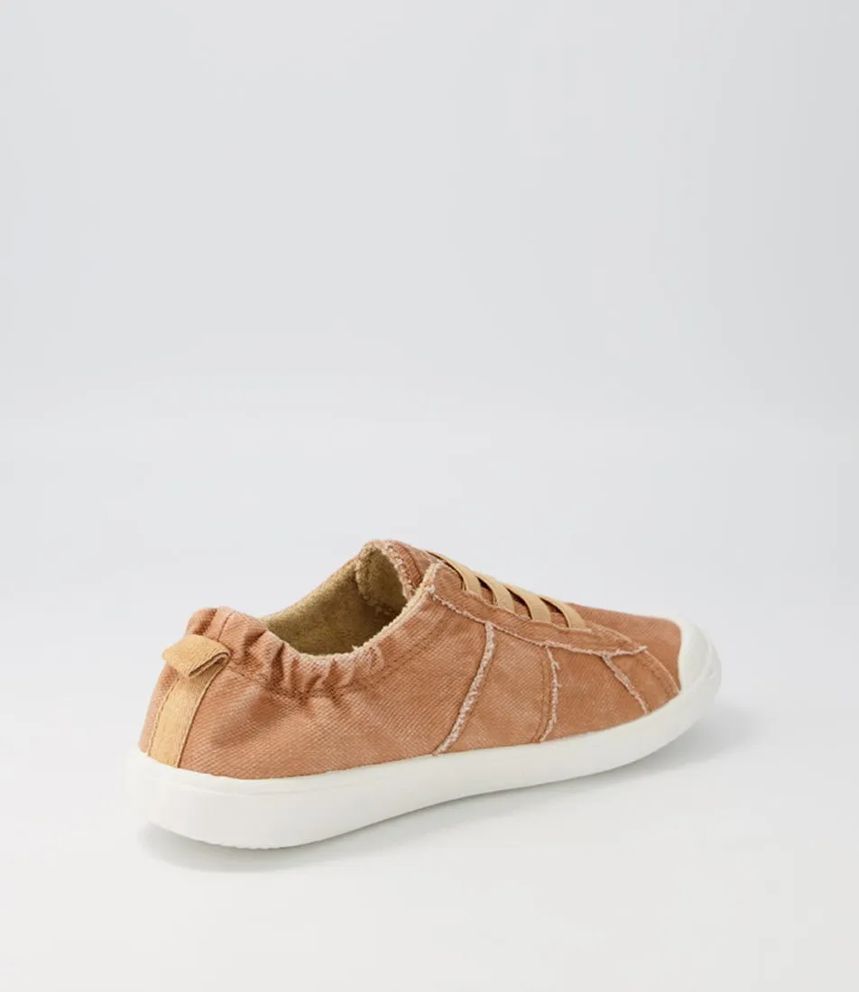 BLOWFISH Vex Sandstorm Smoked Canvas Sneakers