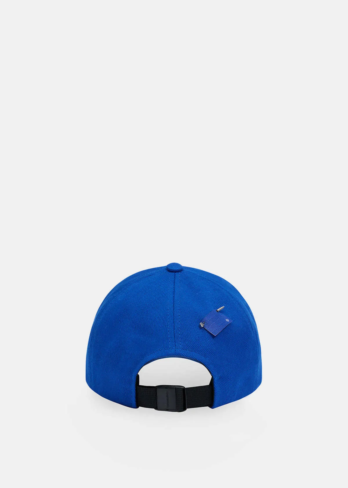 Blue Embroidered Logo Hat - Blue