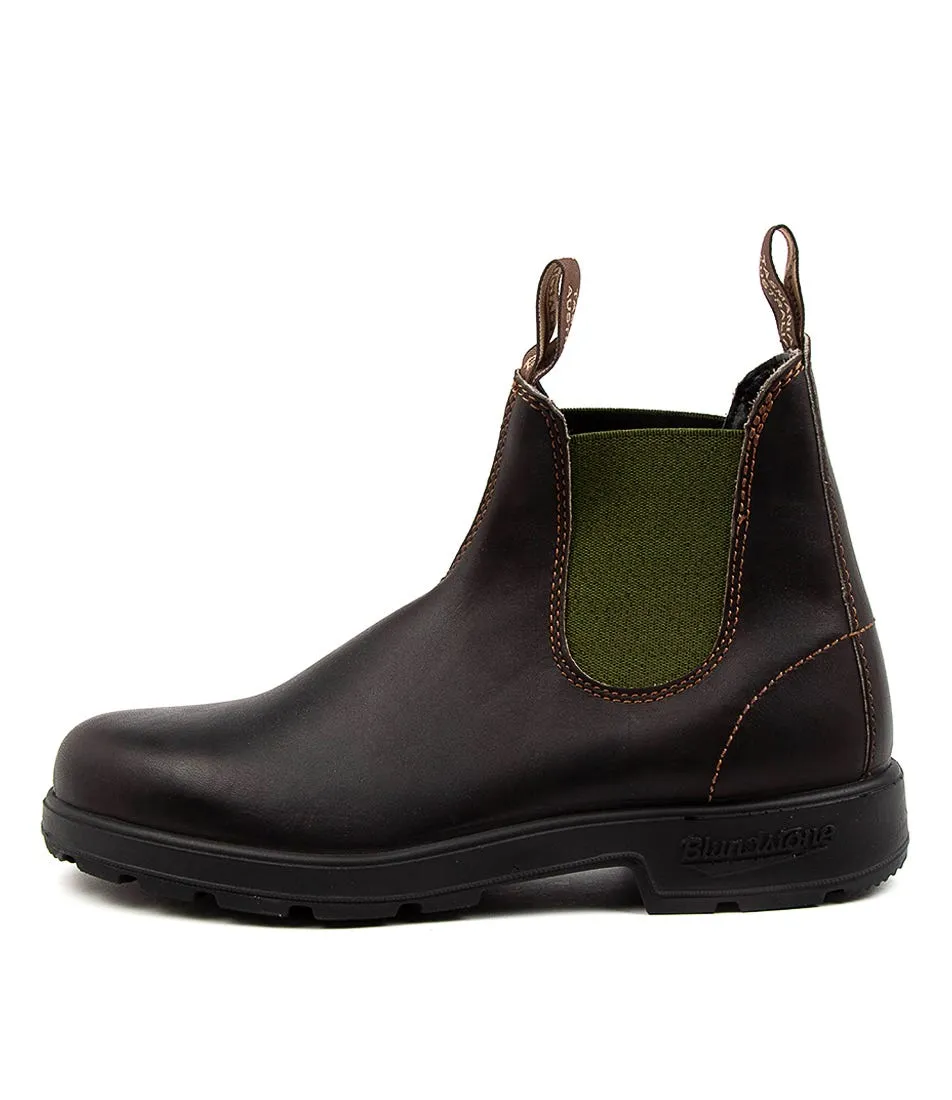 BLUNDSTONE 519 Mens Boot Brown-olive