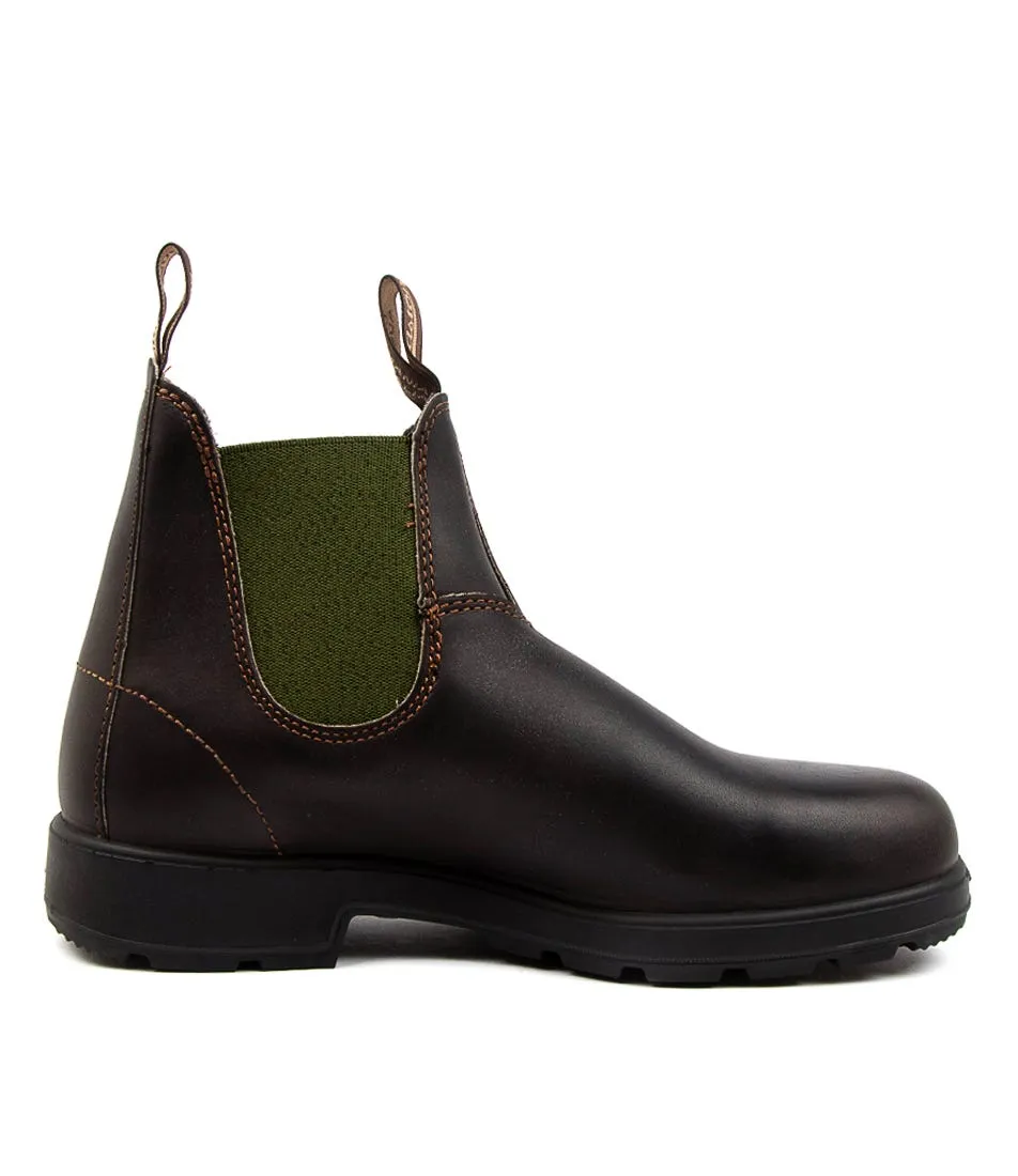 BLUNDSTONE 519 Mens Boot Brown-olive