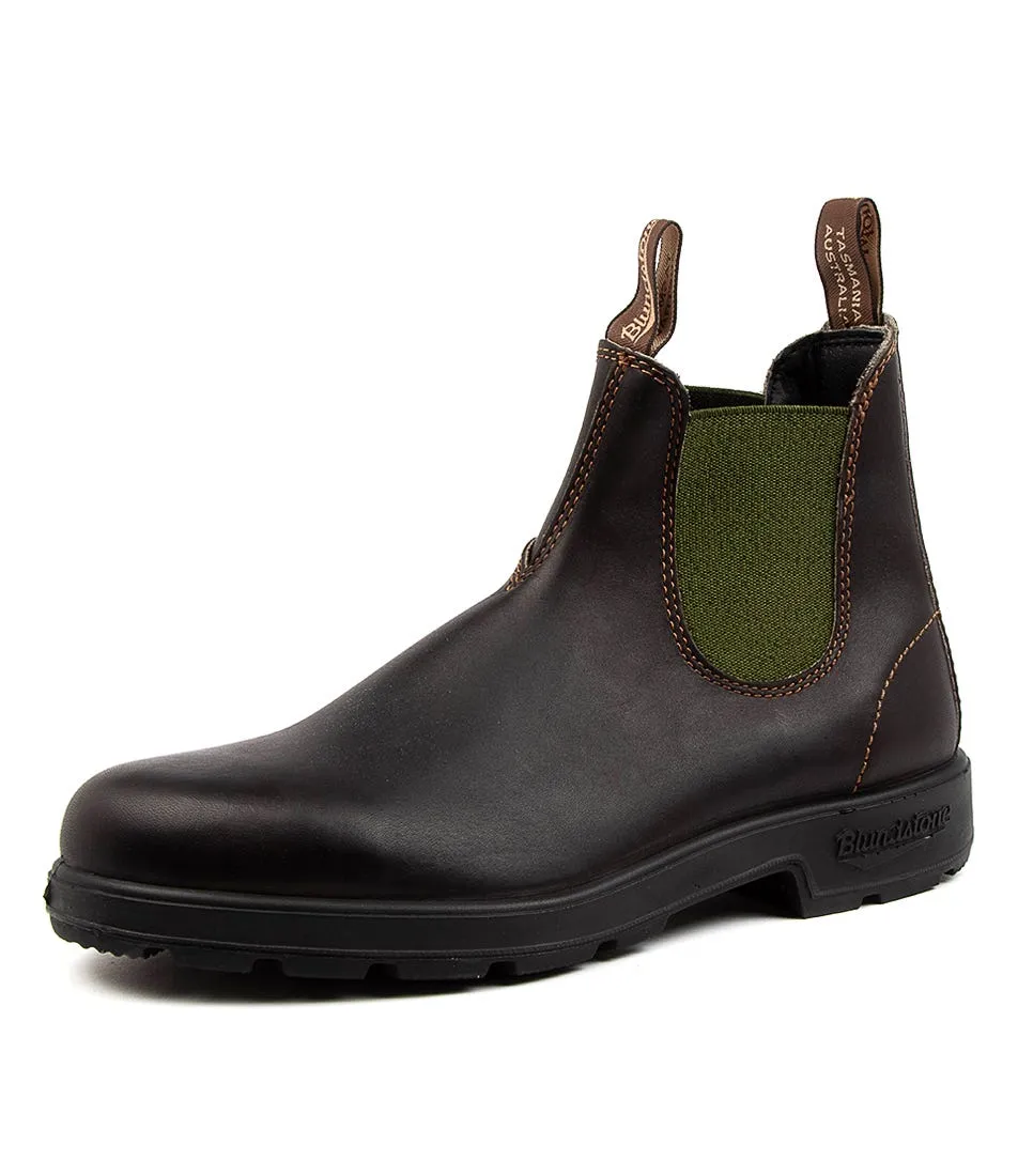 BLUNDSTONE 519 Mens Boot Brown-olive