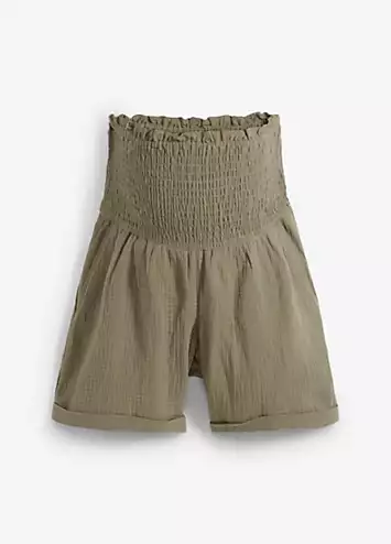 bonprix Maternity Ruched Summer Shorts | Grattan