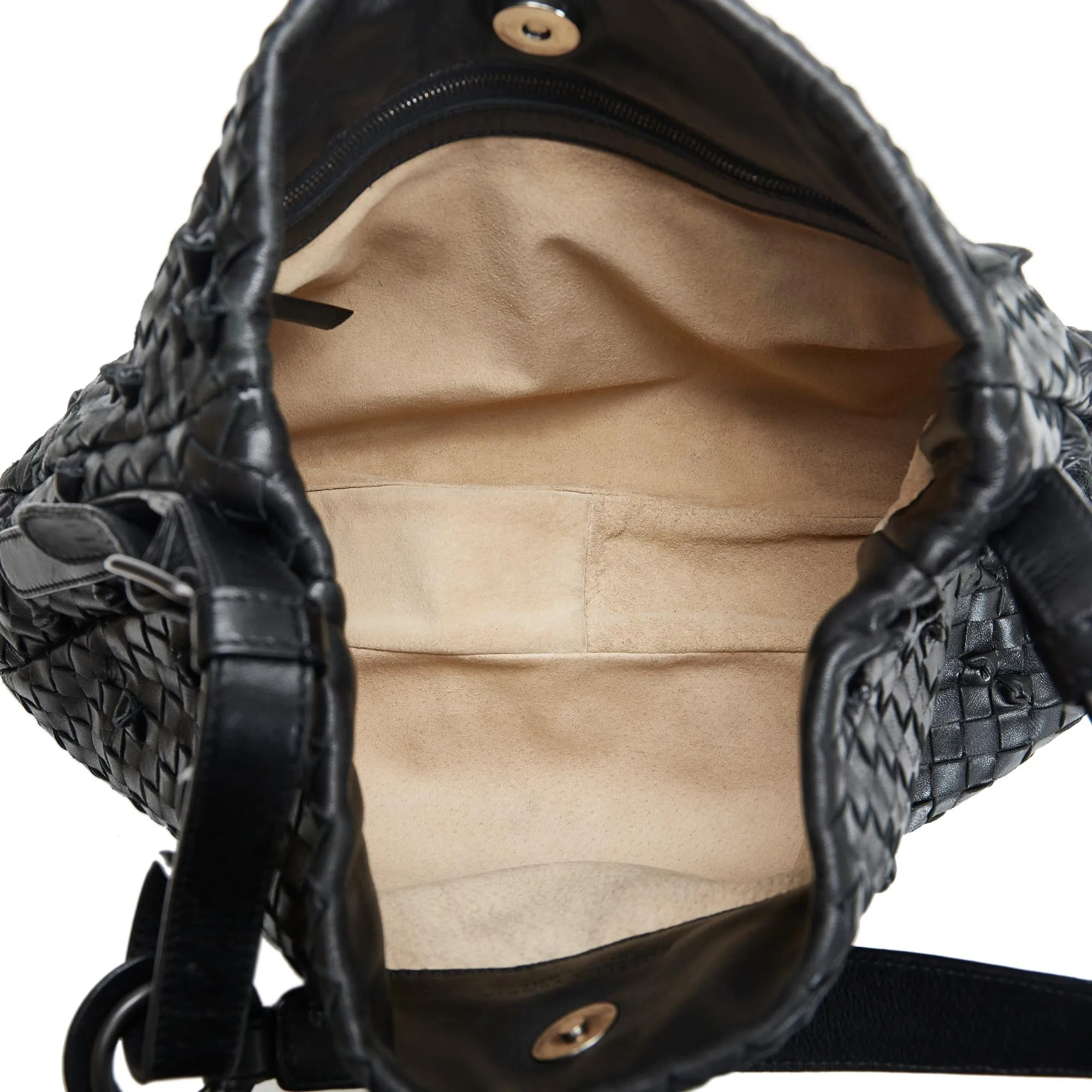 Bottega Veneta Intrecciato Nappa Naruto Knot Shoulder Bag