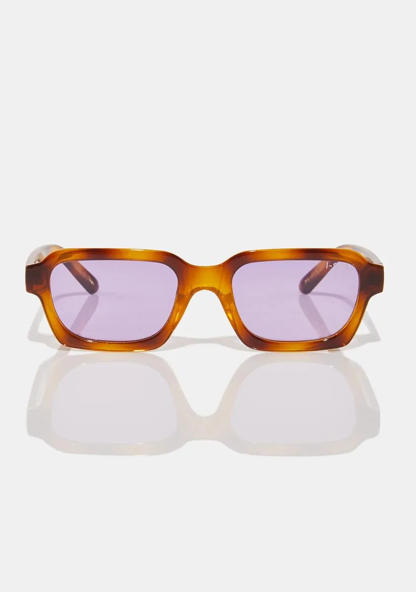 Bowery Tiger Lavender Sunglasses-