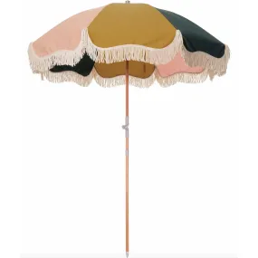 Business & Pleasure Co. Premium Beach Umbrella, 70's Panel Cinque