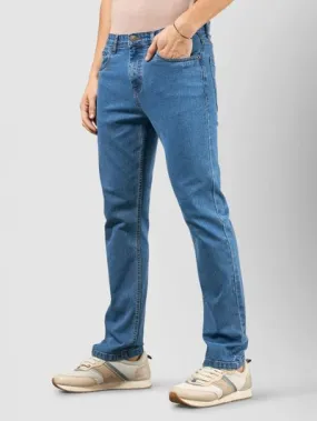 Buy Soft Blue Regular Fit Mens Jeans Online in India -Beyoung