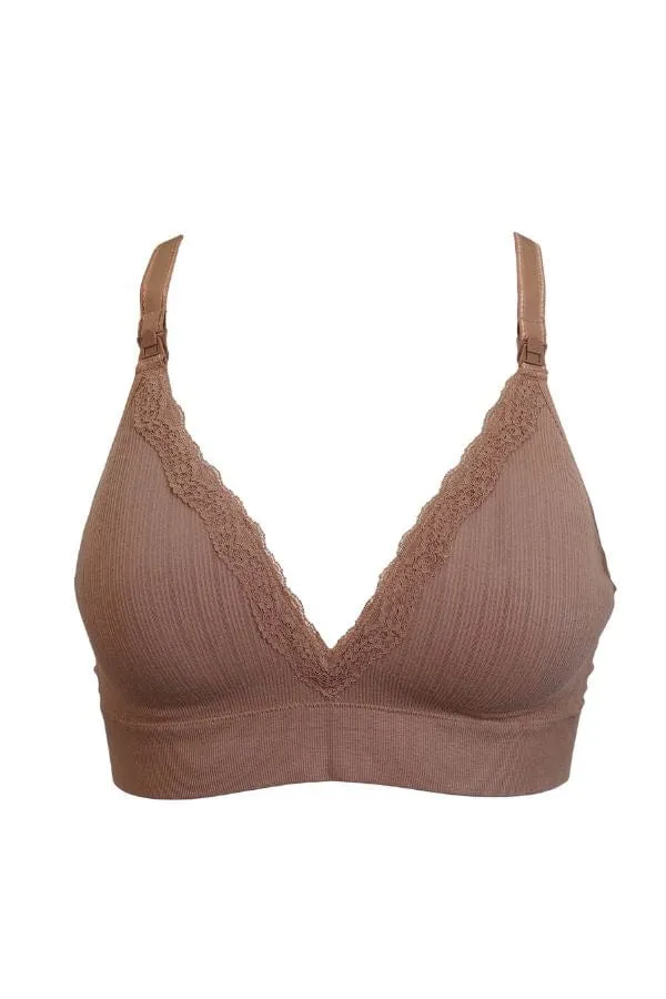  Cake Maternity     Tutti Frutti Nursing Bra - Mocha