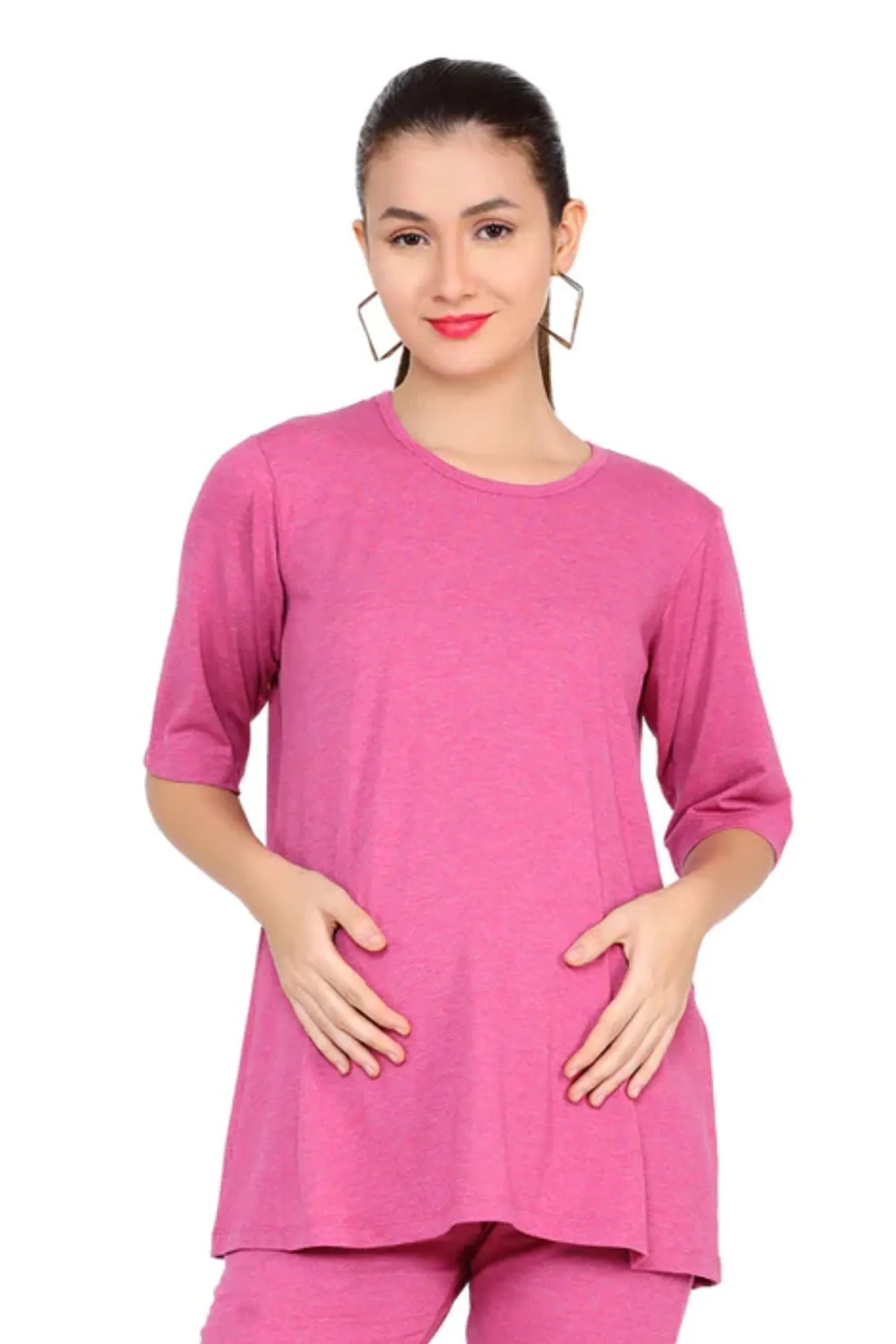 Candy Pink Maternity Top