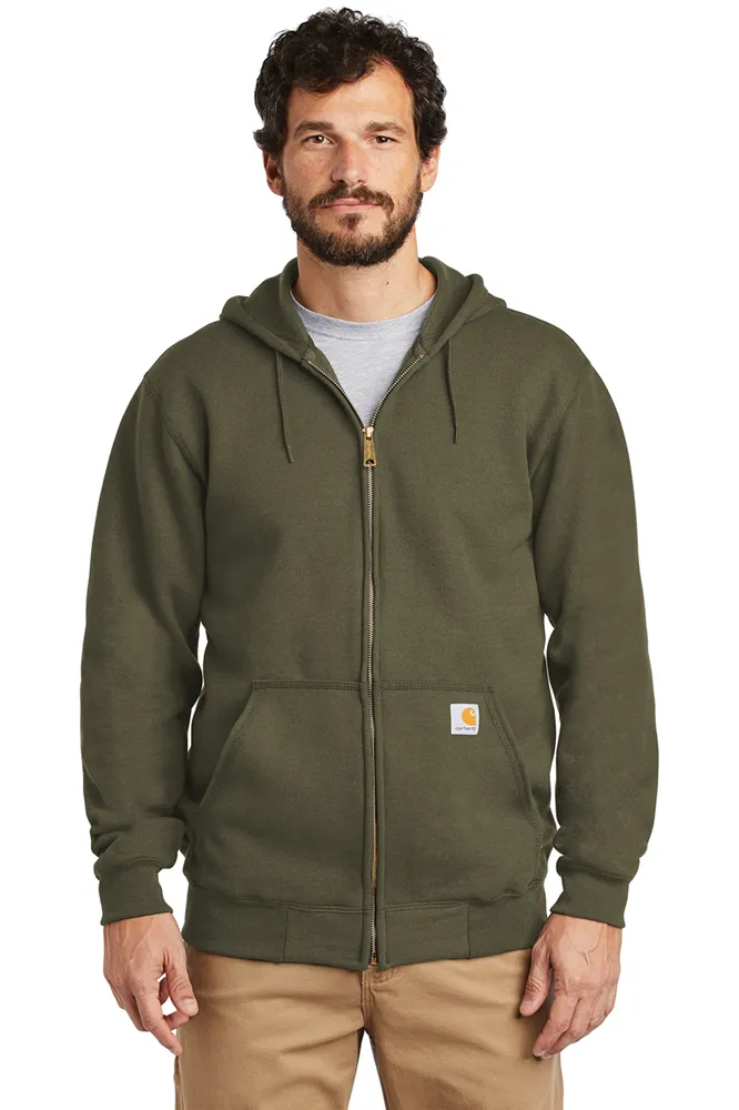 Carhartt Full Zip Sweatshirt- Midweight Thermal Lined. CT104078.