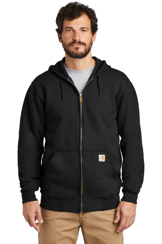 Carhartt Full Zip Sweatshirt- Midweight Thermal Lined. CT104078.