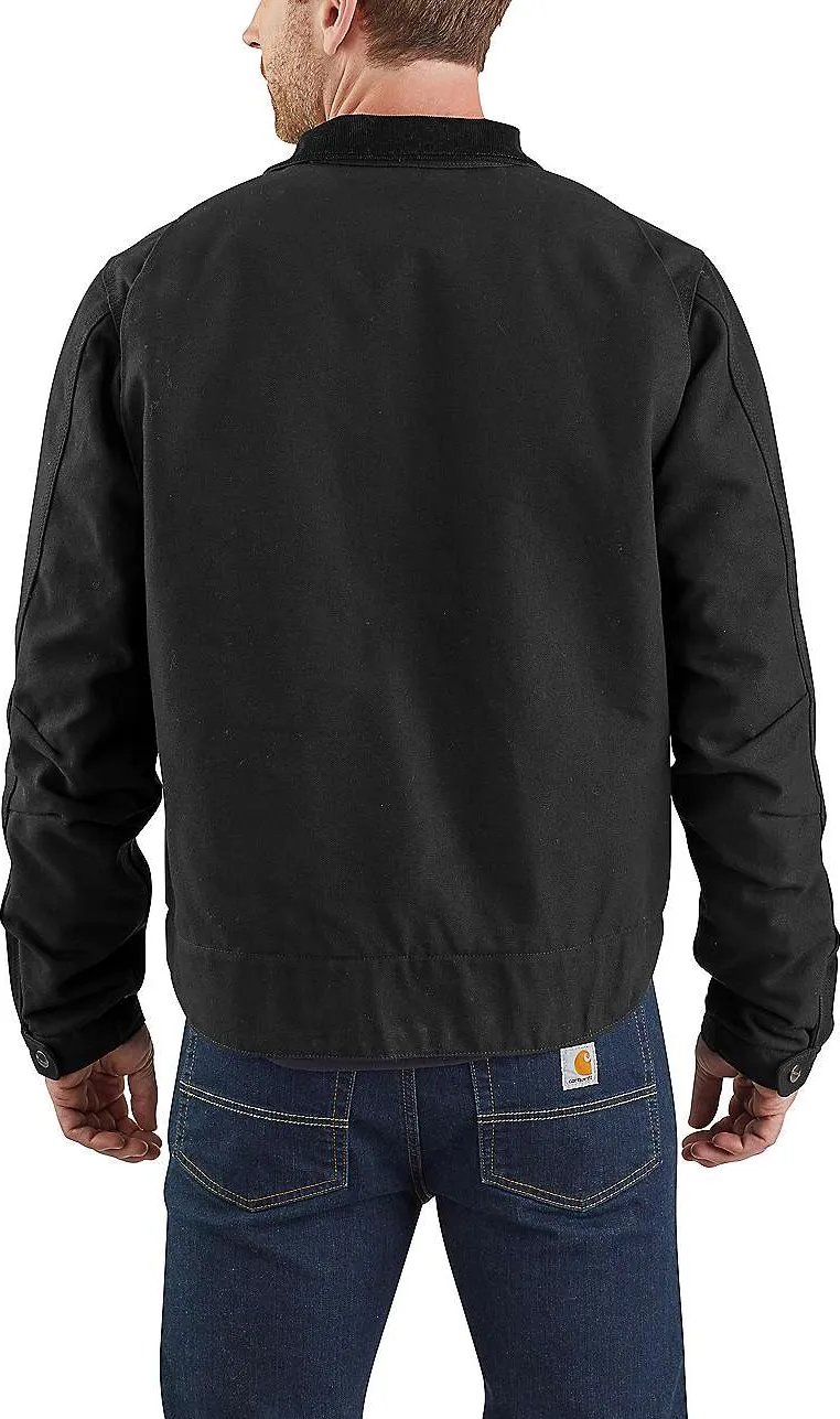 Carhartt Men's Duck Detroit Jacket Black | Buy Carhartt Men's Duck Detroit Jacket Black here | Outnorth