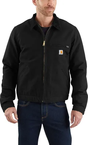 Carhartt Men's Duck Detroit Jacket Black | Buy Carhartt Men's Duck Detroit Jacket Black here | Outnorth