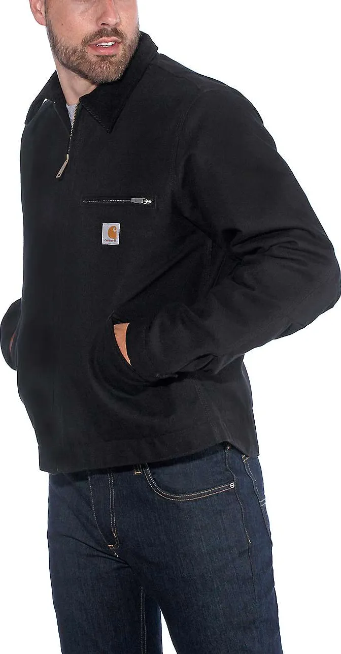 Carhartt Men's Duck Detroit Jacket Black | Buy Carhartt Men's Duck Detroit Jacket Black here | Outnorth