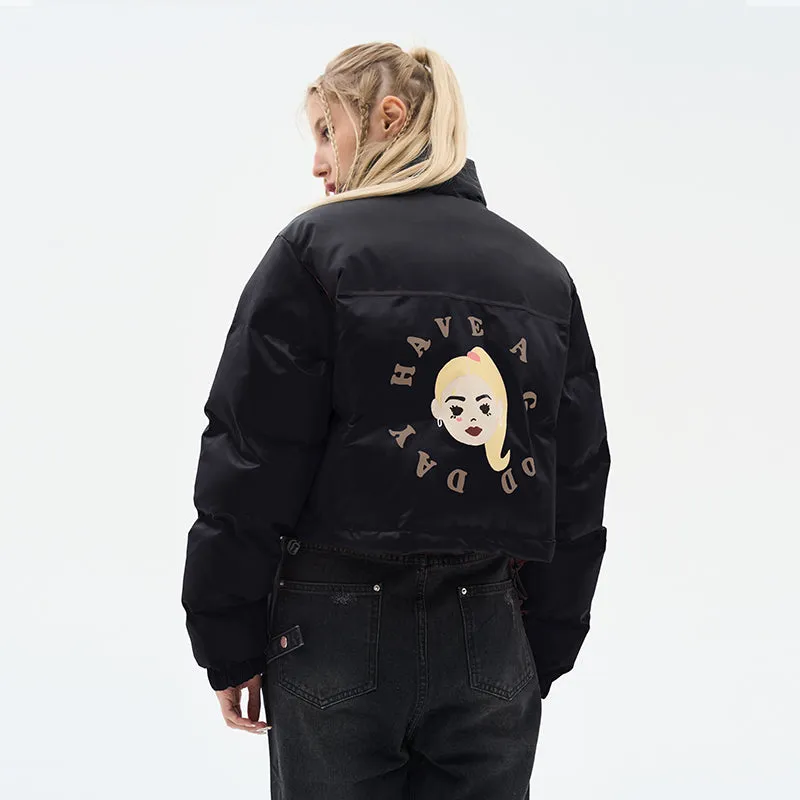 Cartoon Face Crop Jacket